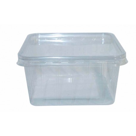 Heimchendose 2S. gelocht neu, 500ml 115x115x58mm